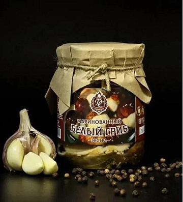 Фото Белый гриб маринованный экстра