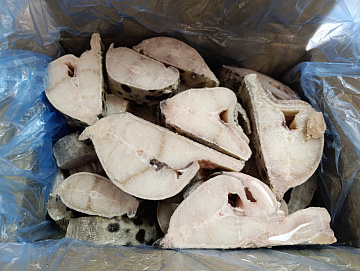 Фото Зубатка пёстрая стейк 